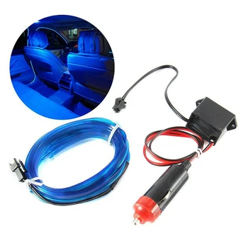 

Accessories LED Decor Strip Blue Interior Inner Atmosphere Light 3 Meter