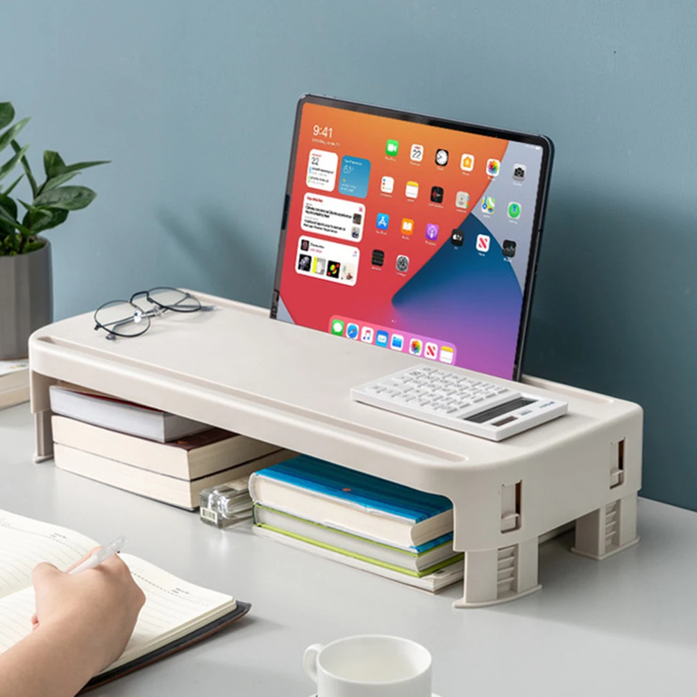 

Computer Monitor Stand Multi-function Laptop Stand Desk PC Notebook Desktop Screen Riser LCD LED Monitor Stand Protect the neck