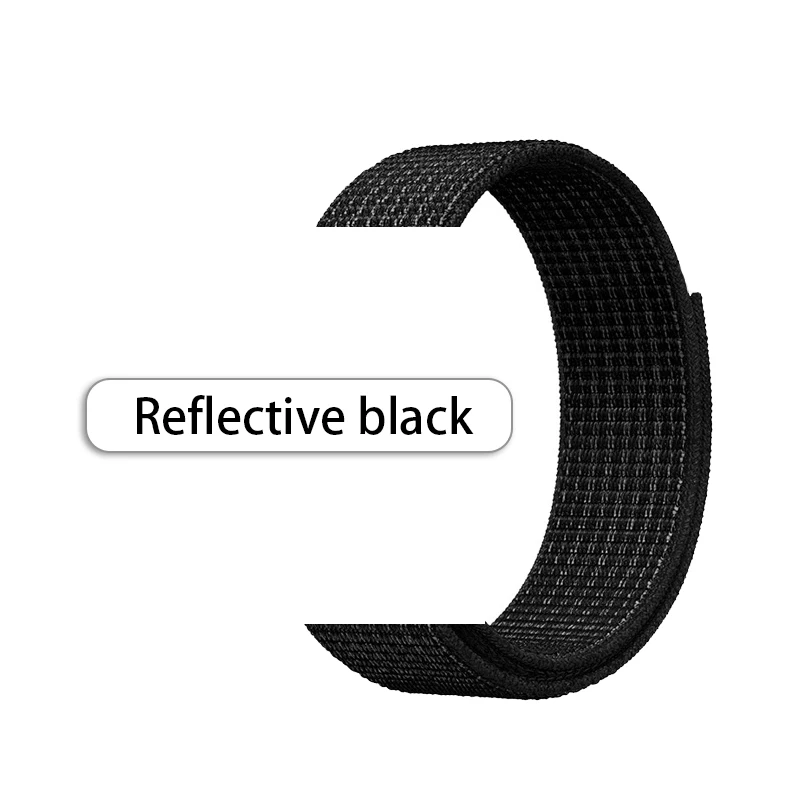 Ремешок нейлоновый для iwatch мягкий воздухопроницаемый спортивный браслет цвета