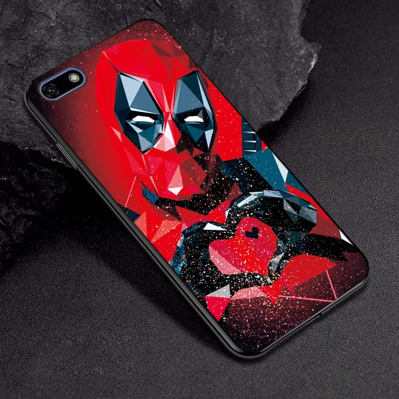 TPUBLK665 Чехол КРЫШКА ДЛЯ huawei Y5 чехол s чехол из ТПУ с Y5Lite DRA-LX2 чехол Venom для Y5 Prime чехол Honor фотоаппаратов моментальной печати 7S 7A 5,45 чехлы на сиденья - Цвет: TPUBLK665