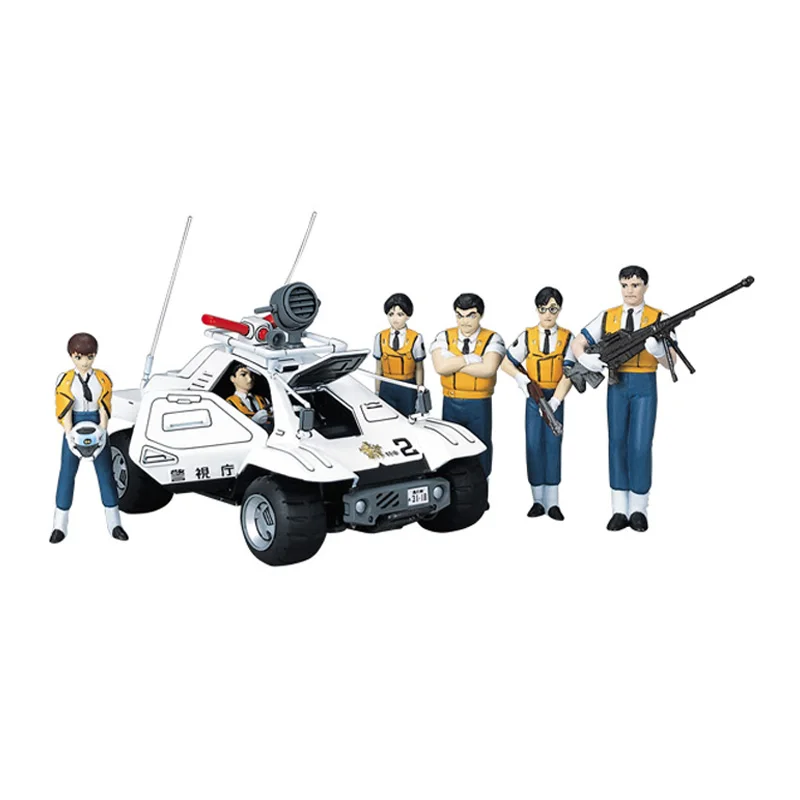 Гандам 1/35 1/35 EX Рабочая команда автомобиль EX модель мобильного костюма собрать модели наборы фигурки аниме подарок