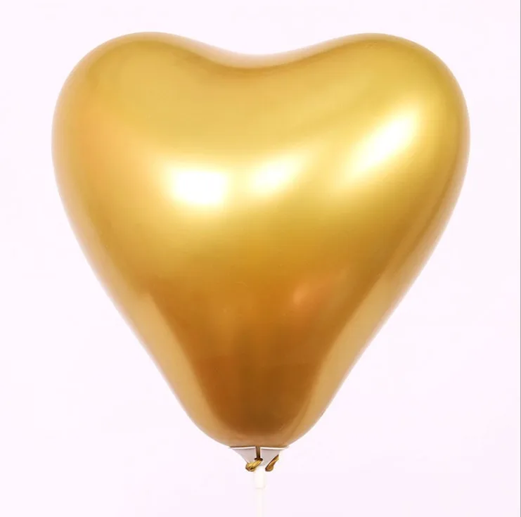 2 100pcs 12inch Glossy Metal Pearl Latex Balloon Thick Chrome Pearly Metallic Inflatable Air Balloon Wedding Birthday Party decor - Цвет: 2