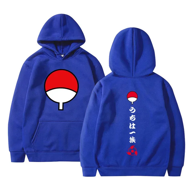 

2020 Anime Japonês Naruto Winter Hoodie Quente Jaqueta de Lã Casaco Uchiha Hatake uzumaki Clã Emblema Com Capuz Unissex R