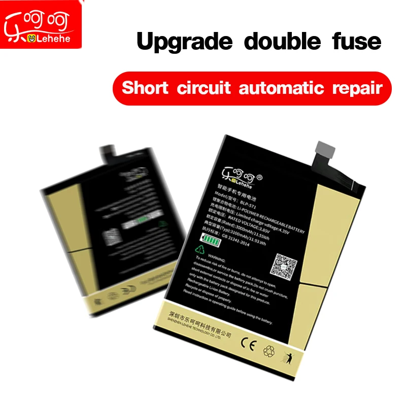 

Lehehe BLP637 battery for one plus 5 5T high capacity Real zero cycle with Free dismantling tools
