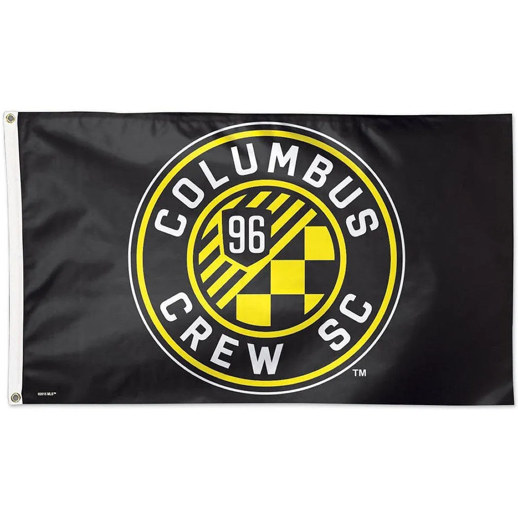 3ft x 5ft 3 x5ft Columbus Crew большой с принтов в виде флажков баннер, флаг из полиэстера Размеры 150*90 см