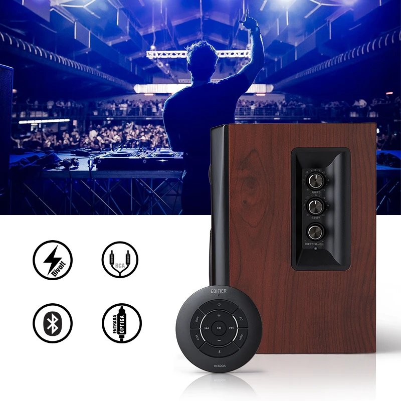 EDIFIER S350DB Caixa de Som Bluetooth aptX сабвуфер " com cone de aluminio de 3,5" Ideal para tv, PC e notebook