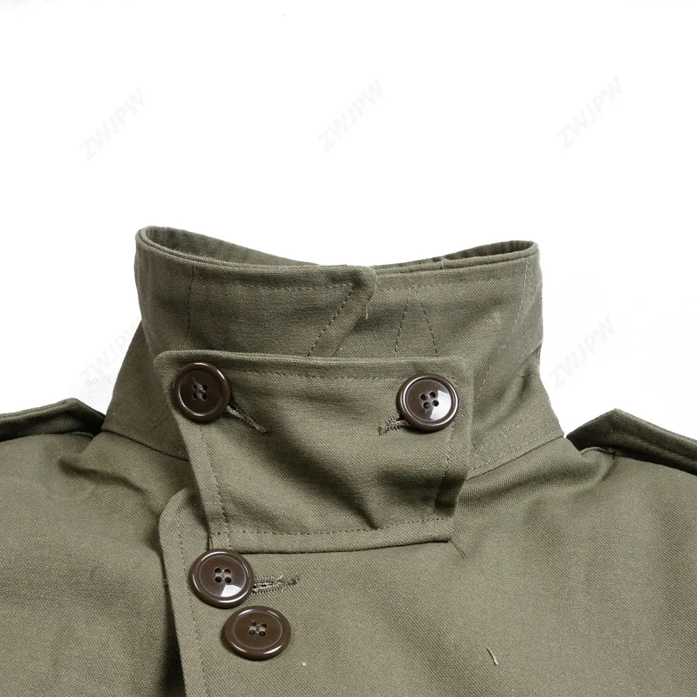 Ww2 США серо зеленая уличная куртка M43 ветровка Униформа пальто из чистого хлопка