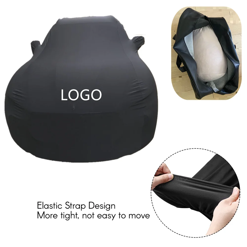 Velvet Stretch Customization Indoor Car Cover  For Mclaren Dust-Proof