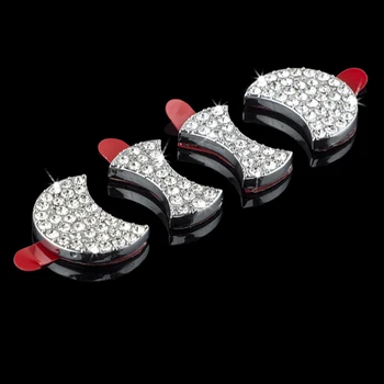 

Styling Steering Wheel Emblem Badge Crystal Sticker for Audi A1 A3 A4 A5 A6 A7 Q5 Q7 TT S3 S5 S6 S7 S8 SQ5 RS5 RS7