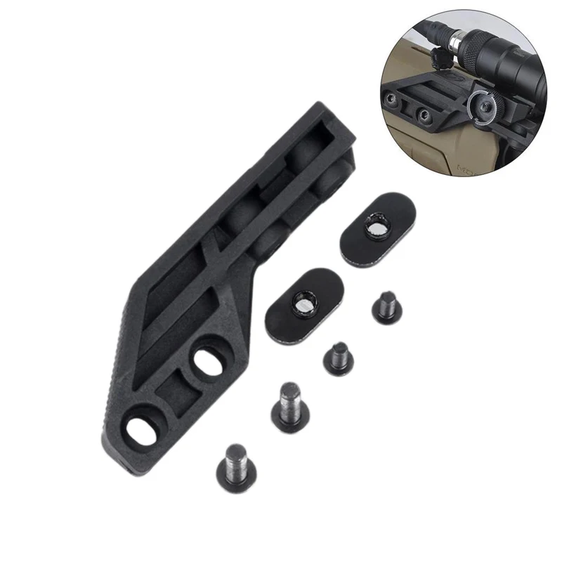 

Tactical Flashlight MOE Scout Mount Picatinny Rail 20mm Softair Light for Hunting Flashlight Accessories