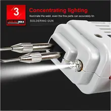 Электрический паяльник пистолет горячий воздух Тепловая пушка ручной сварочный инструмент с припоем проволока сварочные ремонтные инструменты комплект ЕС 220 в 100 Вт