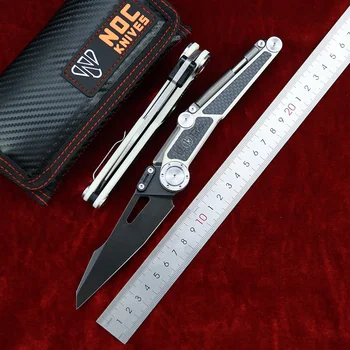 

NEW NOC DG11 folding knife 440C blade G10 handle tactical camping Cutter pocket knives outdoor Survival knives EDC Tools