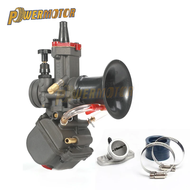 Универсальный карбюратор Maikuni YD28 28 мм PWK YD запчасти для скутеров с Power Jet