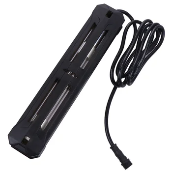 

Simple UV Sterilizer Lamp Ultraviolet Ray Algae Removal Sterilization Sterilamp for Fish Tank Aquarium (Original Europe Rule, Bl