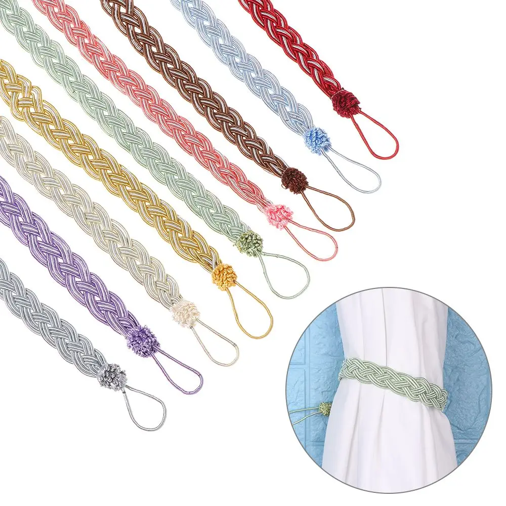 Tiebacks De Cortina De Cuerdas Retorcidas De Lujo / 80cm-31.4