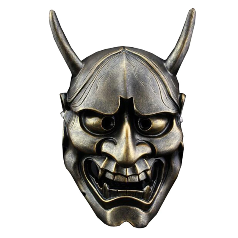 Японская Маска для вечеринки Prajna Хэллоуин косплей Hannya Noh Kabuki Devil Demon Oni Samurai|Маски