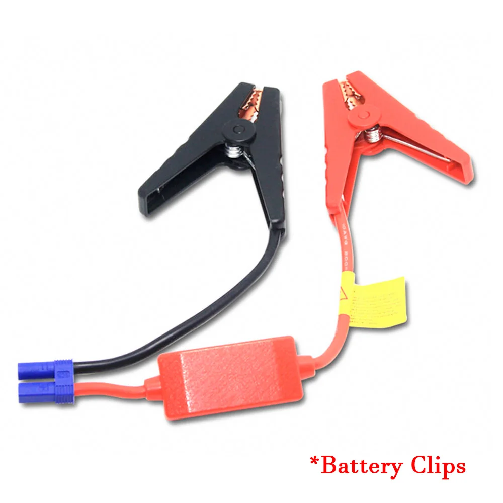 Car Jump Starter Jump Starter GKFLY 800A 20000mAh Car Jump Starter Accessories EC5 Cigarette Lighter Wall Charger USB Cable Laptop Adapter Wire Car Charger