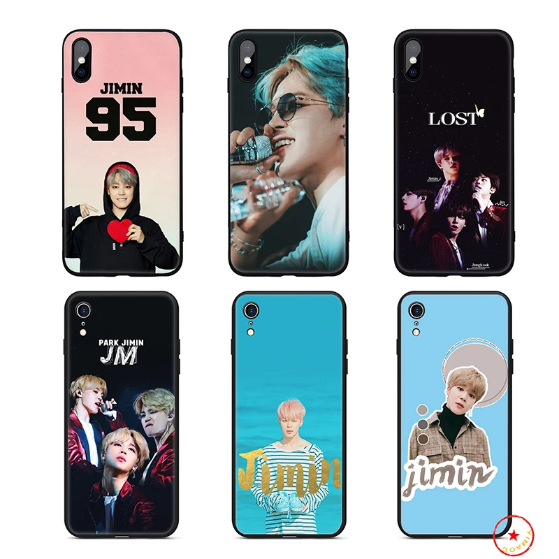 Мягкий силиконовый чехол для телефона Park Jimin K Pop для iPhone 11 Pro Xs Max X или 10 8 7 6S Plus 5 5S SE Xr 6 Plus 7Plus 8 Plus