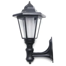 Светодиодный светильник на солнечной батарее, настенный светильник для садового забора