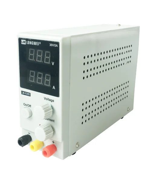 Мини DC источник питания регуляторы напряжения LW-K305D 30V 5A импульсный лабораторный 110 V-220 V цифровой дисплей Регулируемый источник питания