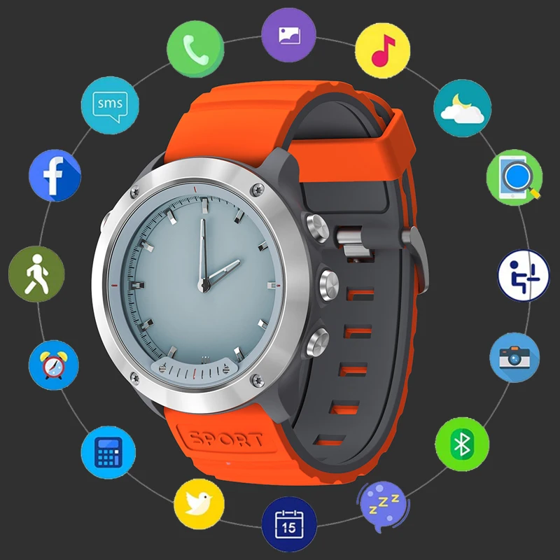 

Sport Smart Watch M5 Transparent Screen Heart Rate Sleep Monitoring IP68 Waterproof Fitness Tracking Men Women Bracelet