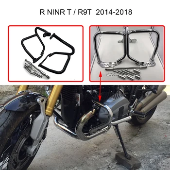 

R9T 14 15 16 17 18 Motorcycle Crash Bar Frame Engine Guard Protector For BMW R Nine T 2014 2015 2016 2017 2018