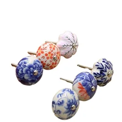 clown Kitchen accessories ceramic handle and drawer handle furniture handle door cabinet wardrobe dresser handle