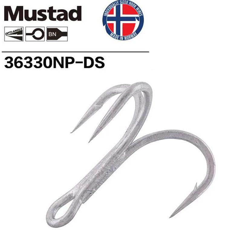 Mustad Fishing Hook Ultra Point stays sharper longer triple treble Hooks Bait Tackle Accessories 6piecs | Спорт и развлечения