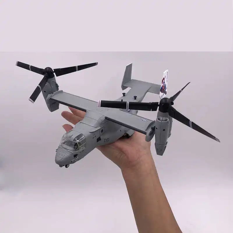 Модель V22 osprey вертолет для транспортировки с наклонным ротором штурмовой боец