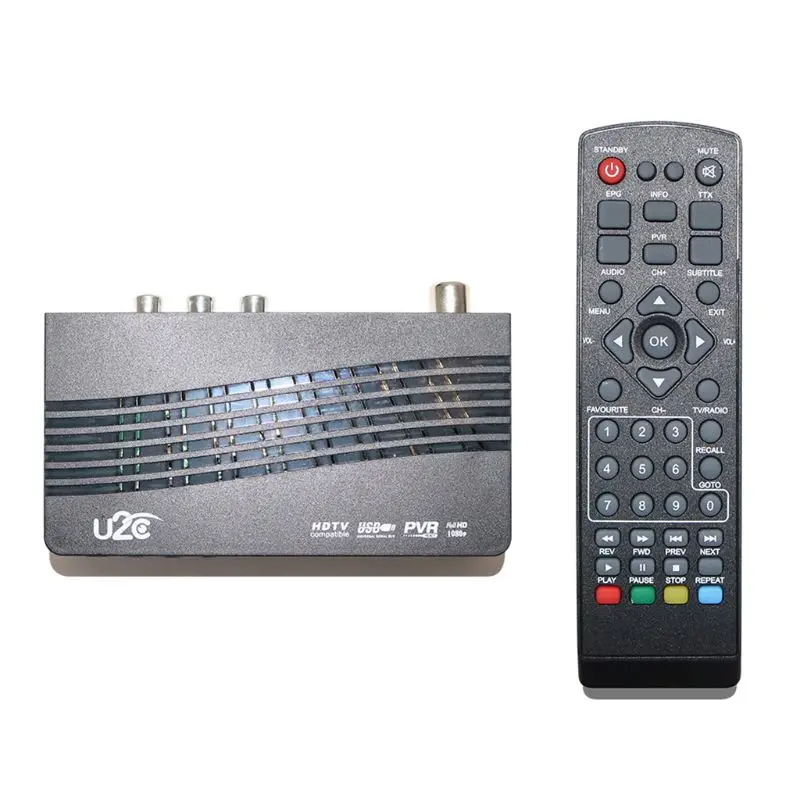 1 комплект DVB-T2 115 мини полное цифровое ТВ высокой четкости телеприставка ЕС вилка спутниковая телевизионная коробка ТВ приемник H37B