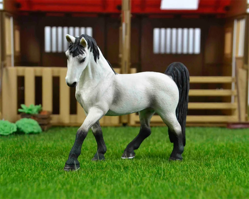 Tennessee Horse 44 вида сельскохозяйственных животных Appaloosa Гарвардский Ганновер Clydesdale Quarter arabian Horse коллекция ферма стабильная фигурка модель детская игрушка - Цвет: Tennessee Horse