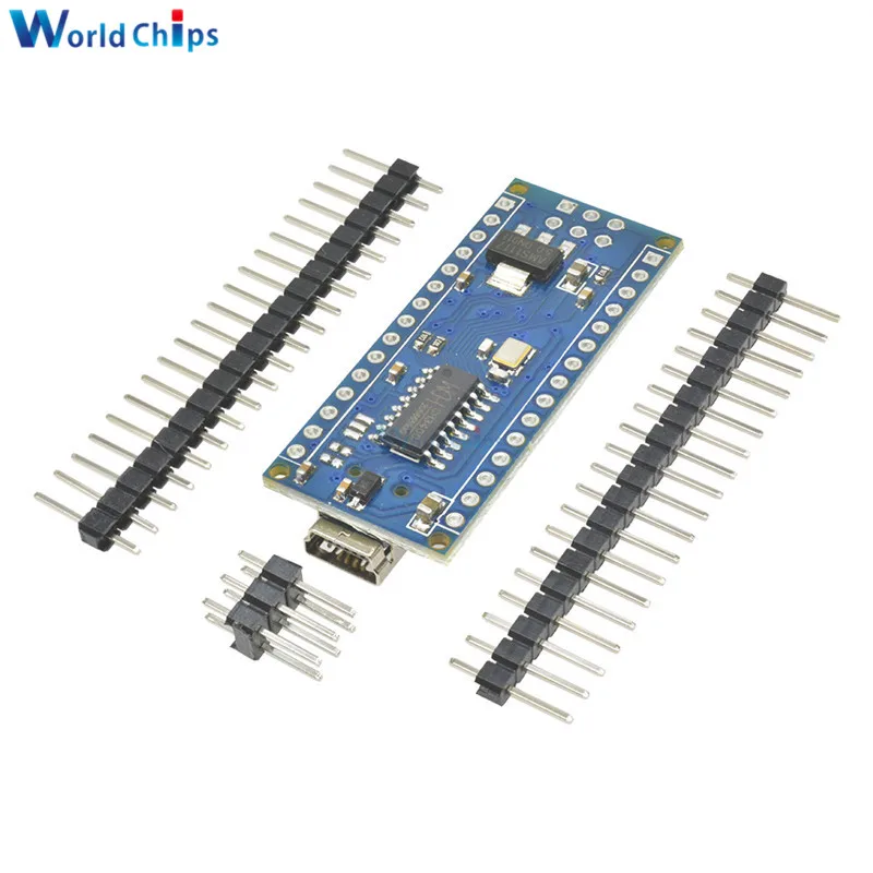Плата контроллера Mini USB CH340 Nano 3 0 Atmega328P atmega328 для Arduino модуль драйвера MEGA328 V3.0 5 в 16