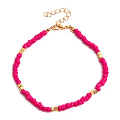 10 Styles Multi Color Bead Ankelt For Women Anklet Leg Jewelry - Окраска металла: 2