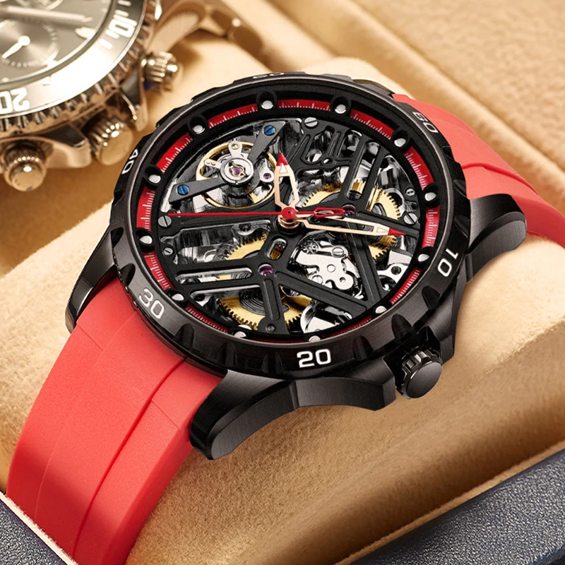 New AILANG Watch Men's Automatic Mechanical Watch Luxury Top Fashion Luminous Deep Waterproof Men's Watch