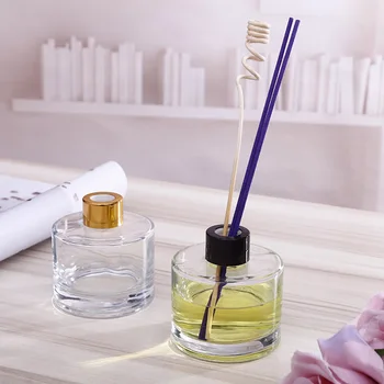 

5pcs/lot 175ml Rattan Fragrance Diffuser Perfume Bottle Scent Volatilization Glass Container Home Decor
