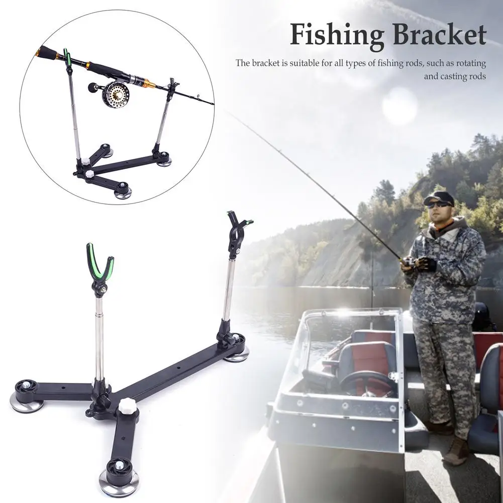 

Adjustable Raft Fishing Bracket Durable Adjustable Rod Floor Stand Holder