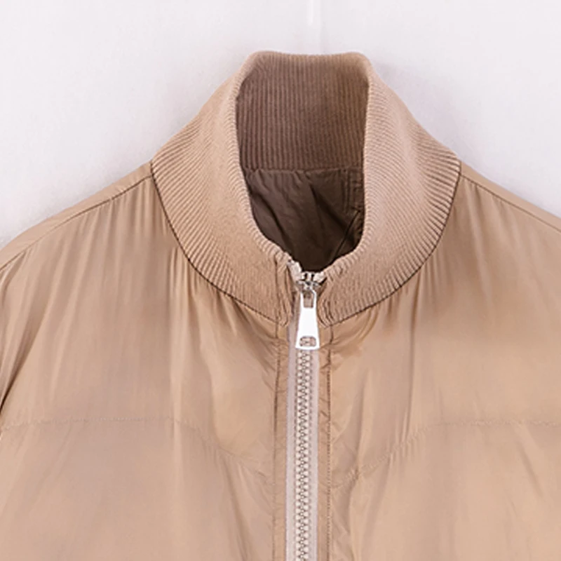 Женская длинная куртка с хлопковым наполнителем и стоячим воротником, повседневное свободное однотонное пальто, зимняя Новинка, теплый пуховик с хлопковым карманом, Женская длинная куртка