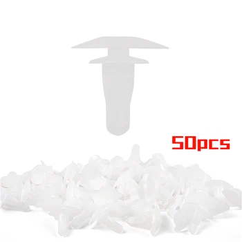 

QEEPEI 50pcs Seal Fasteners Weather Stripping Clips Replacment for Audi A4