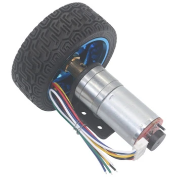 

Smart Car Set Gear Motor 25MM Encoder Motor Wheel Mount Coupling RPM for Car Model Motor