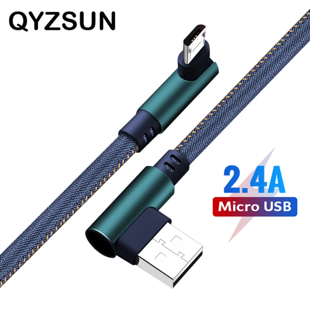 

Micro USB Cable 2.4A Fast Charge USB Data Cable for Samsung S7 Xiaomi LG Tablet Android Microusb Mobile Phone USB Charging Cable