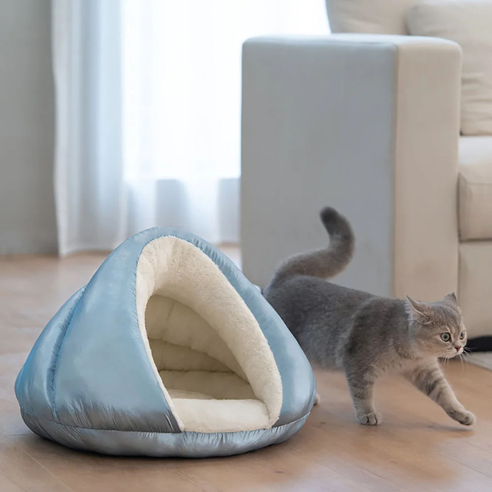 Тапочки для кошек, теплые домашние тапочки для щенка, котенка, мягкие гнезда, коврик для сна, подушка для кошек, питомник, пещера, диван, спальные принадлежности