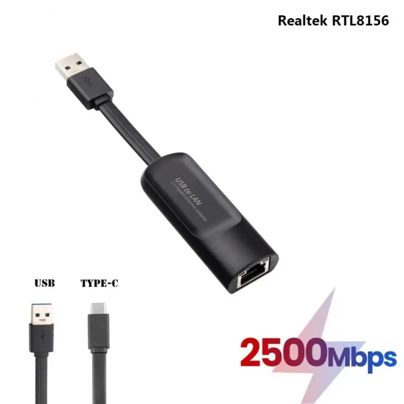 Адаптер Ethernet 2500 Мбит/с USB C | Компьютеры и офис