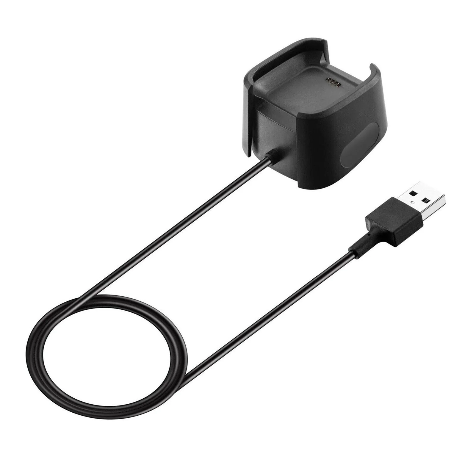 2 шт./компл. Смарт-часы зарядка через usb крэдл станция Мощность Зарядное устройство Док-станция Подставка Для Fitbit Versa-1 шт