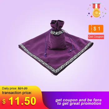 

Altar Tarot Cards Bag Party Table Cloth Board game Tablecloth Divination Wicca Velvet Tapestry Vintage Black Purple Blue
