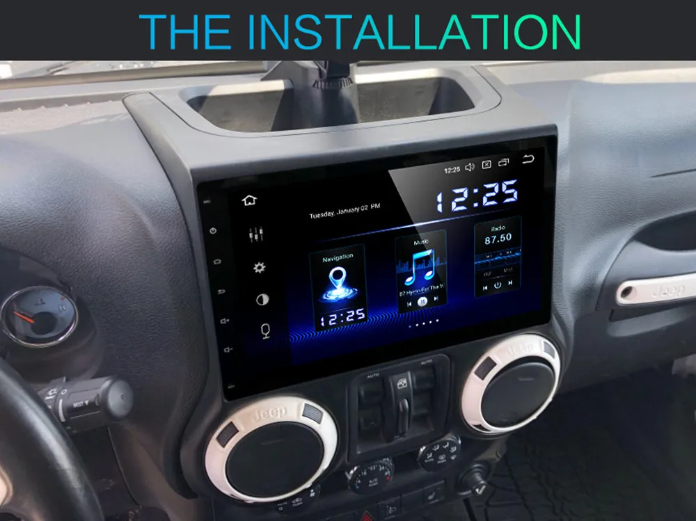 IPS Screen Android 10.0 Car GPS 1din 