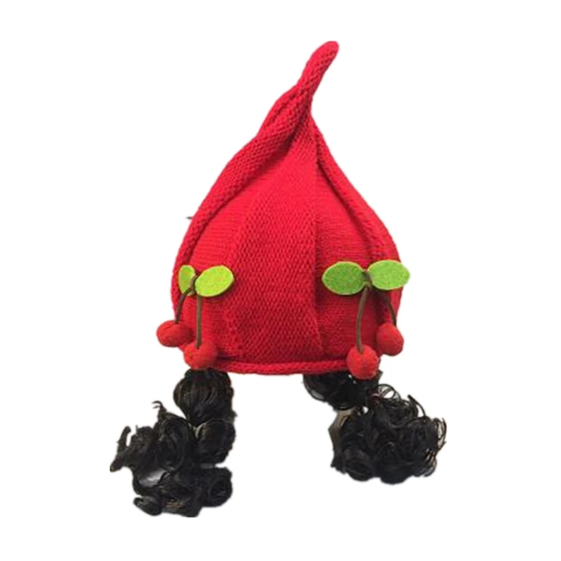 baby girl cap with hair