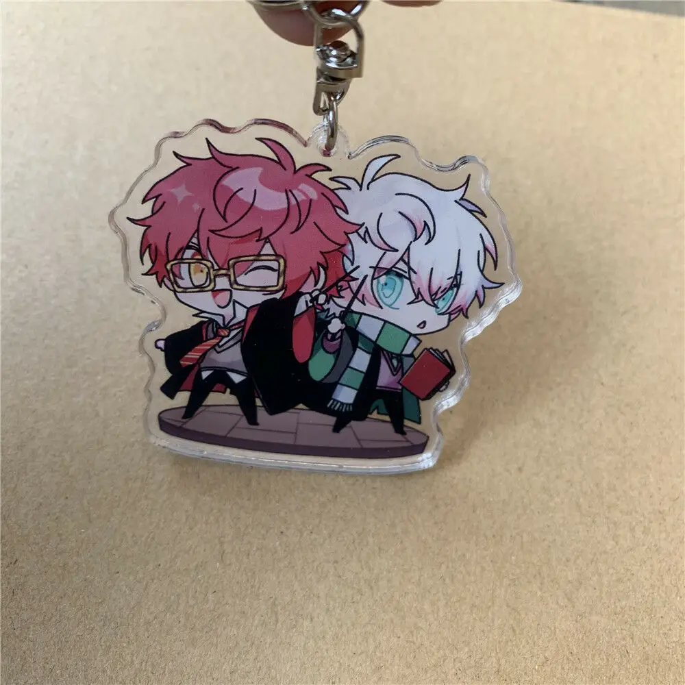 

Anime Mystic Messenger Saeran Seayoung Keyring Keychain Strap Figure Double Side 6cm Acrylic