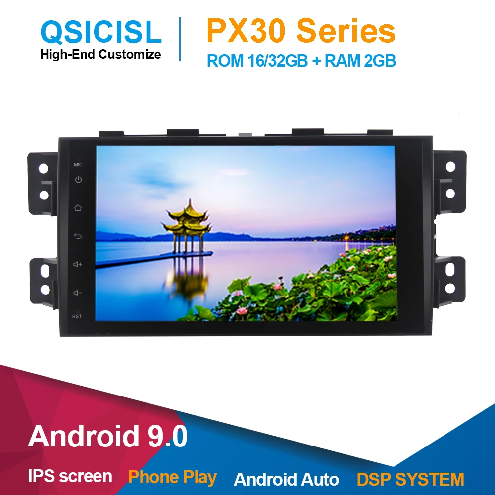 Android 9 0 автомобильный Радио мультимедийный плеер для Kia Borrego Mohave 2 din &quotips дисплей