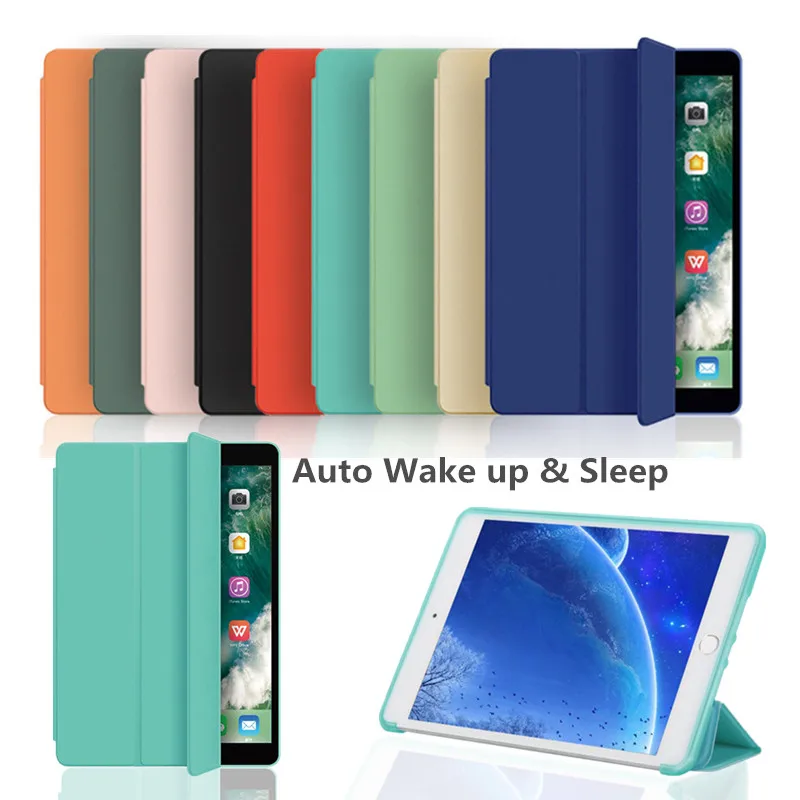 Ultra Slim Case For iPad mini 4 5 A2133 2018 Silicone Soft TPU tablet Smart Cover for ipad Kids | Компьютеры и офис