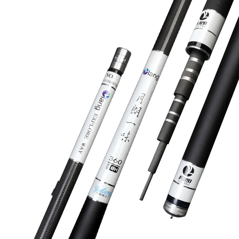 

Super Light and Hard 28-tune 3.6 4.5 5.4 6.3 Meters Carbon Taiwan Fishing Rod Crucian Carp Rod Stream Rod Throwing Fishing Gear